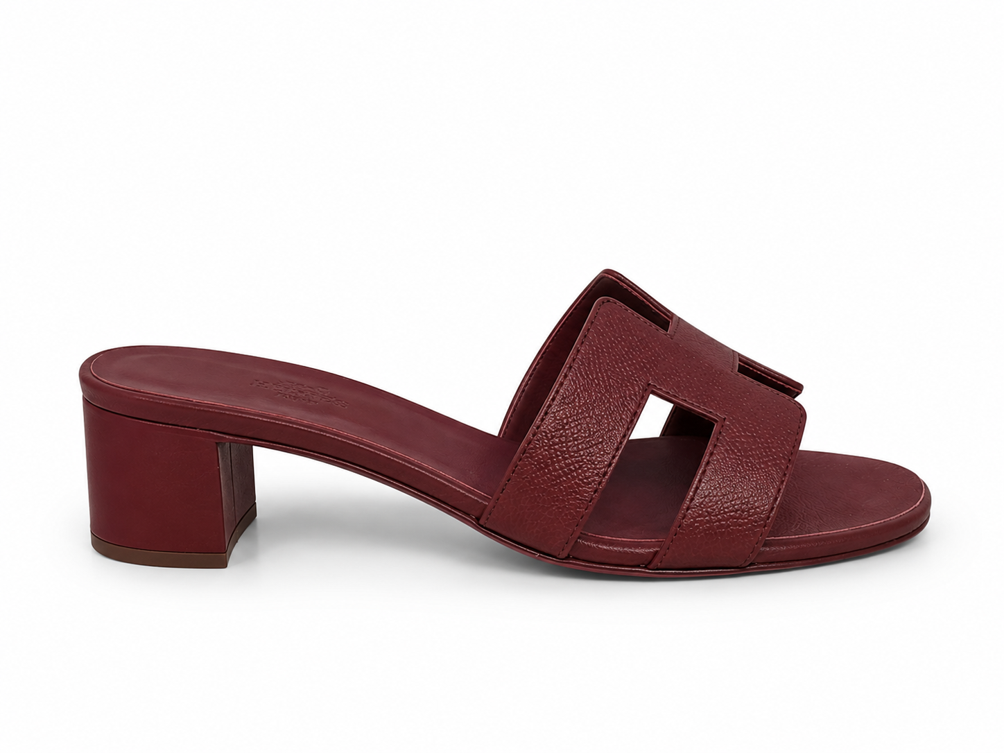 Hermès Oasis Sandals – Rouge H | Size 38 EU